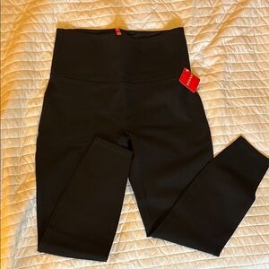 NEW WT Spanx ponte ankle leggings | L reg